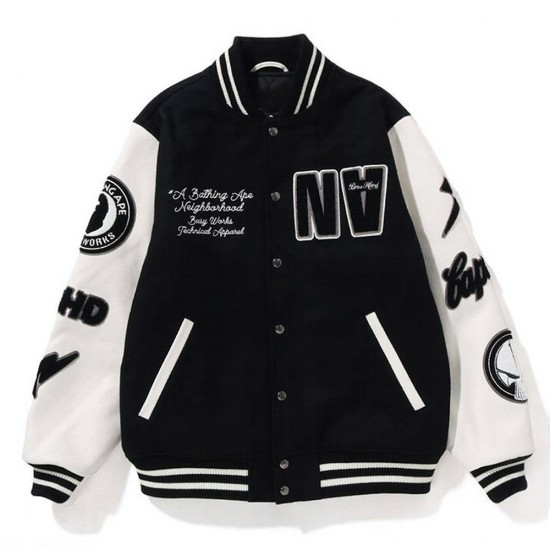 Bape NBHD Varsity Jacket