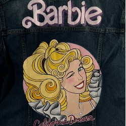 Barbie Denim Black Jacket, Barbie 2023 jacket Barbie Denim Black Jacket, Barbie 2023 jacket