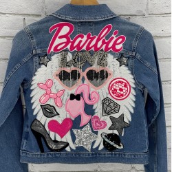 Barbie Love Jacket, Barbie Denim Jacket Barbie Love Jacket, Barbie Denim Jacket
