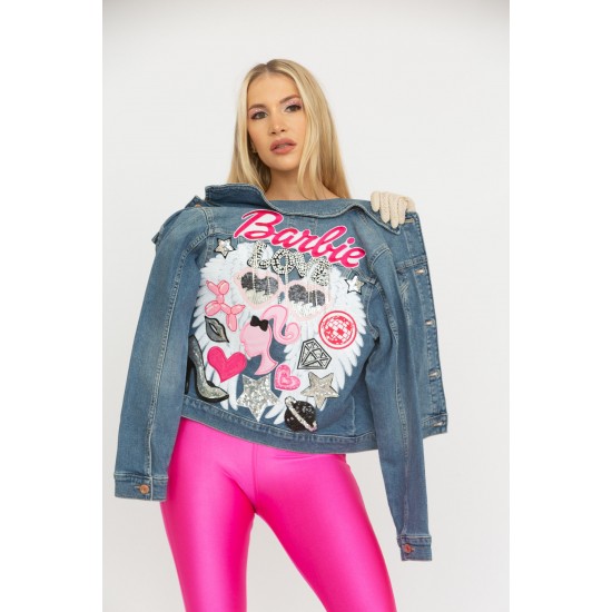 Barbie Love Jacket, Barbie Denim Jacket 2023