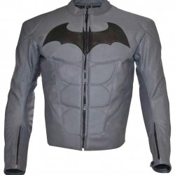 Batman Arkham Knight Gray Leather Jacket Batman Arkham Knight Gray Leather Jacket