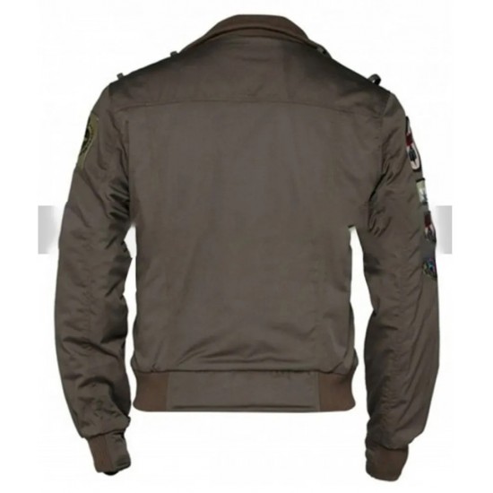 Battlestar Galactica Jamie Bamber Bomber Jacket