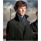 Benedict Cumberbatch Sherlock Grey Trench Coat Costume