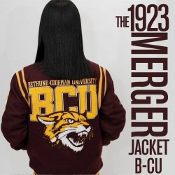 Bethume Cookman University Unisex Varsity Jacket Bethume Cookman University Unisex Varsity Jacket