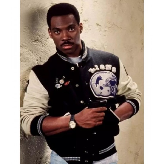 Beverly Hills Cop Axel Foley Letterman Jacket