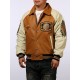 Big Chief Curtis Leather Bomber Jacket