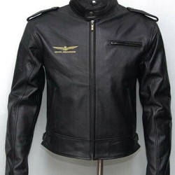 Biker Goldwing Black Leather Jacket Biker Goldwing Black Leather Jacket