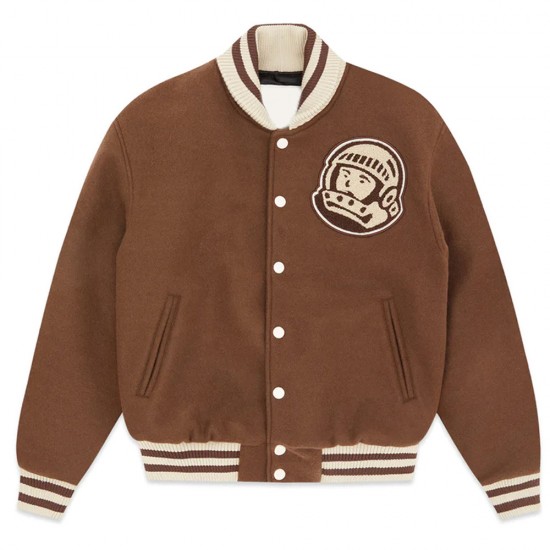 Billionaire Boys Club Astro Brown Varsity Wool Jacket