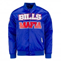 Bills Mafia Blue Bomber Jacket Bills Mafia Blue Bomber Jacket