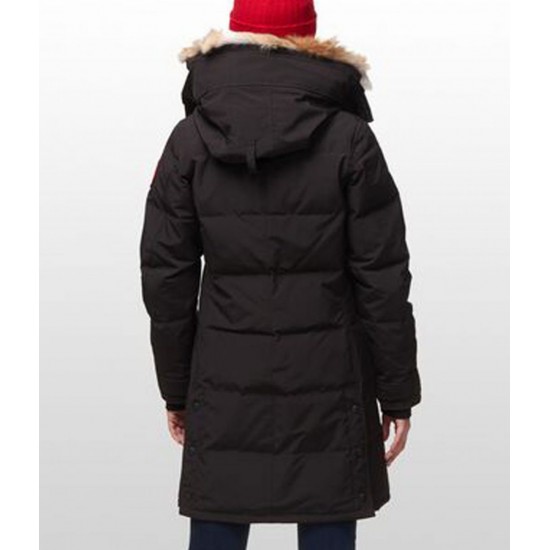 Black Down Jennifer Lopez Parka