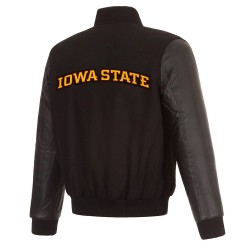 Black Iowa Hawkeyes Varsity Jacket Black Iowa Hawkeyes Varsity Jacket