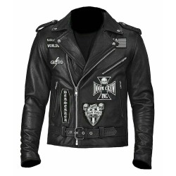 Black Label Society Leather Jacket Black Label Society Leather Jacket