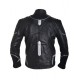 Black Panther Chadwick Boseman Black Leather Jacket Costume