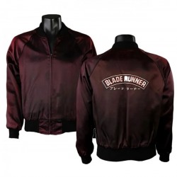 Blade Runner Crew 1982 Maroon Jacket Blade Runner Crew 1982 Maroon Jacket