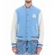 Blue and White Letterman Varsity Jacket