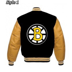 Boston Bruins Classic Varsity Jacket Boston Bruins Classic Varsity Jacket