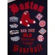 Boston Red Sox Old English Navy Blue Wool Varsity Jacket