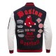 Boston Red Sox Old English Navy Blue Wool Varsity Jacket