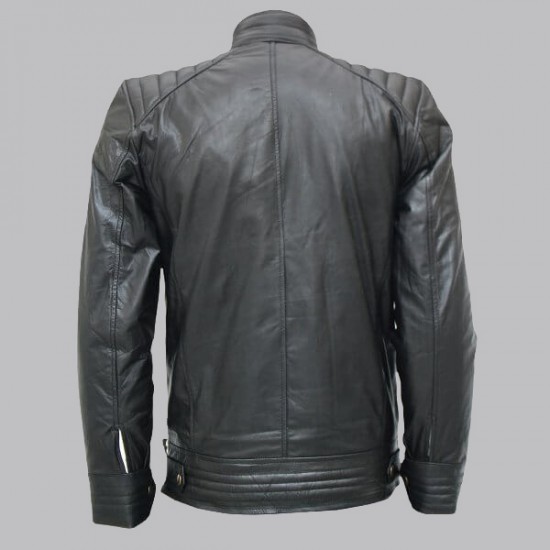 Bourne Legacy Black Leather Jacket