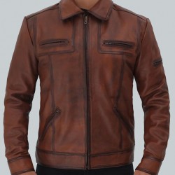 Bradford Casual Leather Jacket Mens Bradford Casual Leather Jacket Mens