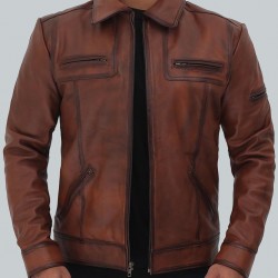 Bradford Casual Leather Jacket Mens Bradford Casual Leather Jacket Mens