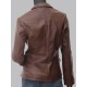 Brooks Womens Leather Blazer Jacket