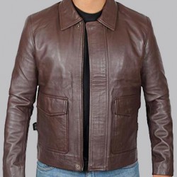 Brown Vintage Indiana Jones Jacket