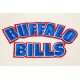 Buffalo Bills Retro Classic Rib Blue Wool Varsity Jacket