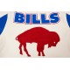 Buffalo Bills Retro Classic Rib Blue Wool Varsity Jacket