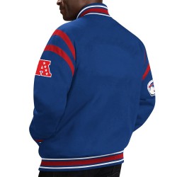 Buffalo Bills Tailback Blue Varsity Jacket Buffalo Bills Tailback Blue Varsity Jacket