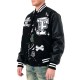 Bulldog First Row Black Varsity Jacket