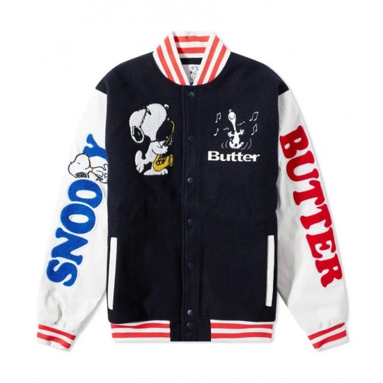 Butter Goods x Peanuts Jazz Varsity Jacket