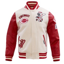 Cincinnati Reds Retro Classic Wool Varsity Jacket Cincinnati Reds Retro Classic Wool Varsity Jacket