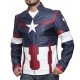 Captain America Avengers Age of Ultron Blue Jacket Costume