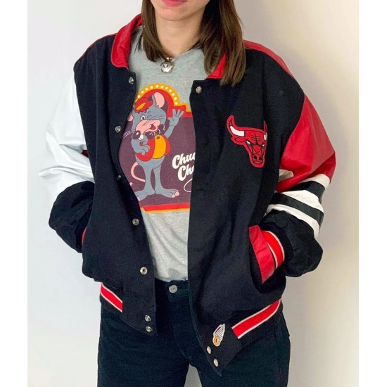Chicago Bulls NBA 90’s Varsity Jacket