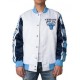 Chicago Bulls Satin Varsity Jacket front view varsity jacket