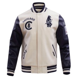 Chicago Cubs Retro Classic Navy Blue Wool Varsity Jacket Chicago Cubs Retro Classic Navy Blue Wool Varsity Jacket