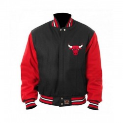 Men's Chicago Bulls Bomber Varsity Jacket