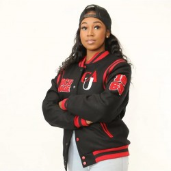 Clark Atlanta University Unisex Varsity Jacket Clark Atlanta University Unisex Varsity Jacket