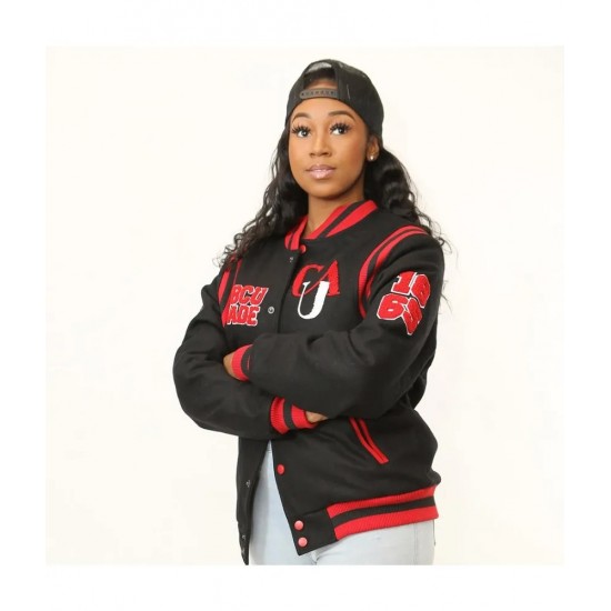 Clark Atlanta University Unisex Varsity Jacket