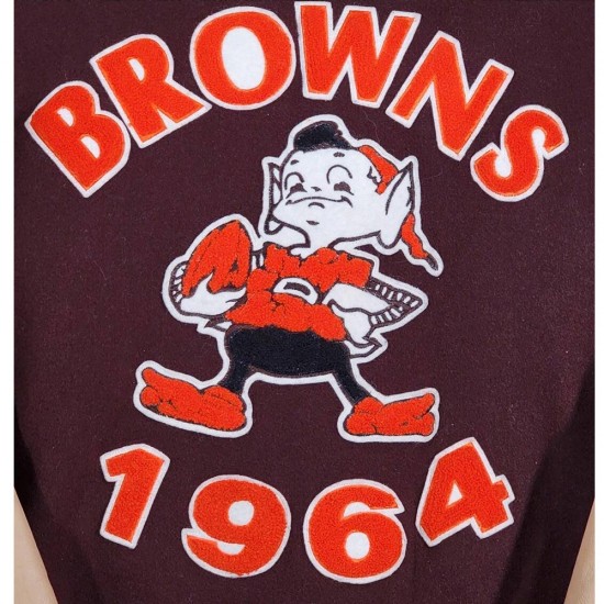 Cleveland Browns 1964 Varsity Jacket Cleveland Browns 1964 Varsity Jacket