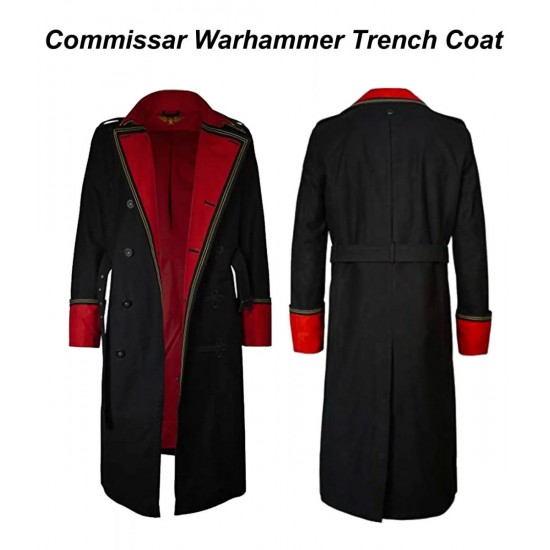 Commissar Warhammer Trench Coat
