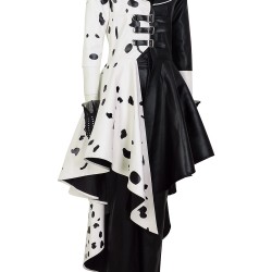 Cruella De Vil Cosplay Costume Adult Women Cruella