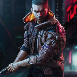 Cyberpunk 2077 High Quality Real Leather Jacket