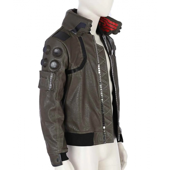 Cyberpunk 2077 High Quality Real Leather Jacket