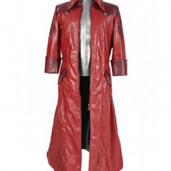 DMC 4 Dante Leather Coat Costume DMC 4 Dante Leather Coat Costume