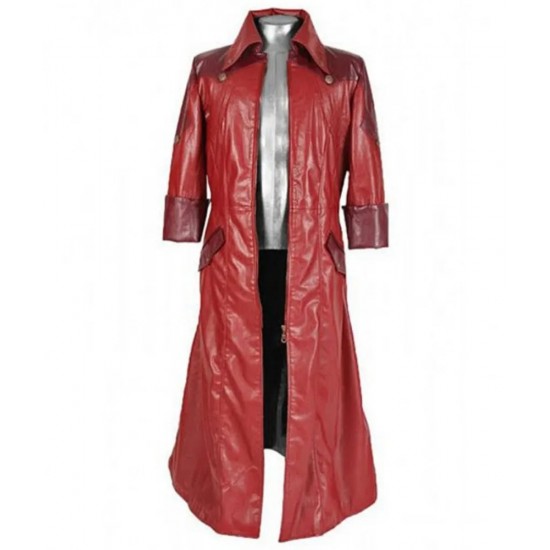 DMC 4 Dante Leather Coat Costume DMC 4 Dante Leather Coat Costume