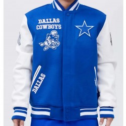 Dallas Cowboys Mash Up Varsity Jacket