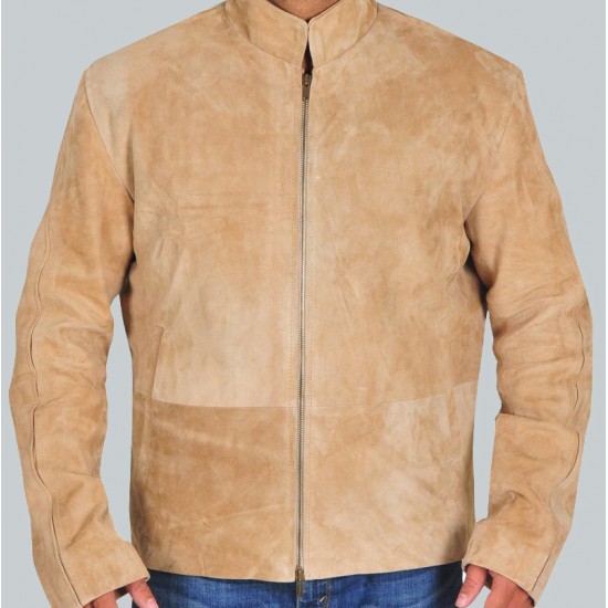 Daniel Craig Brown Suede Jacket