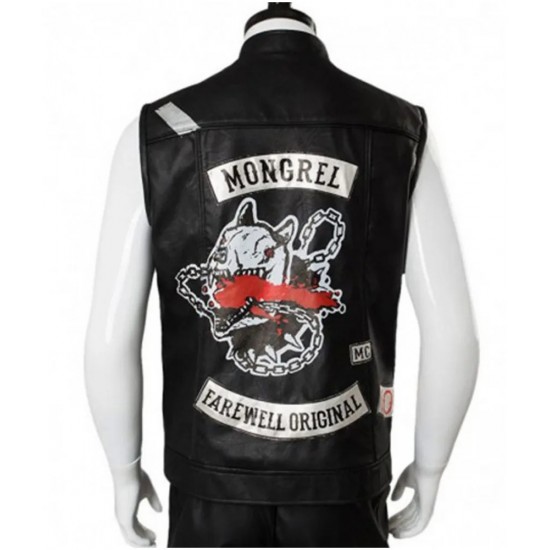 Deacon John Mongrel Farewell Motorcycle Leather Vest
